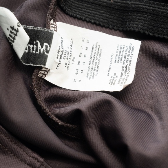 Miraclesuit. Ruffle Front Halter Eclat One Piece Swimsuit. - Picture 15 of 15